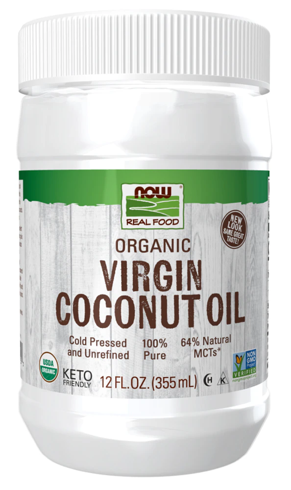 NOW Foods Organic Virgin Coconut Oil -- 12 fl oz
