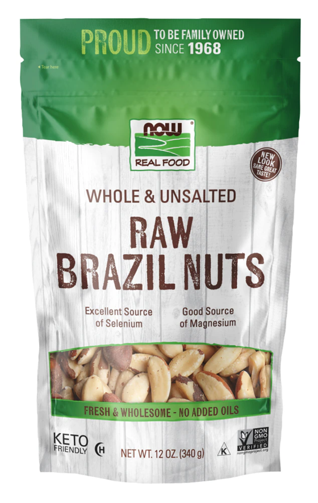 NOW Foods Whole Raw Brazil Nuts Unsalted -- 12 oz