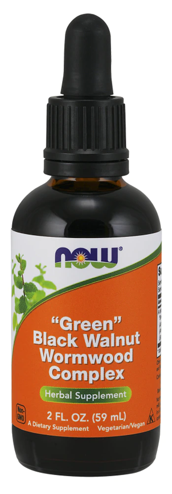NOW Fresh Green Black Walnut Wormwood Complex -- 2 fl oz