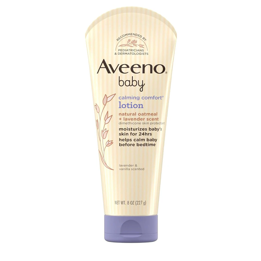 Aveeno Baby Calming Comfort Lotion Lavender & Vanilla Scented -- 8 oz