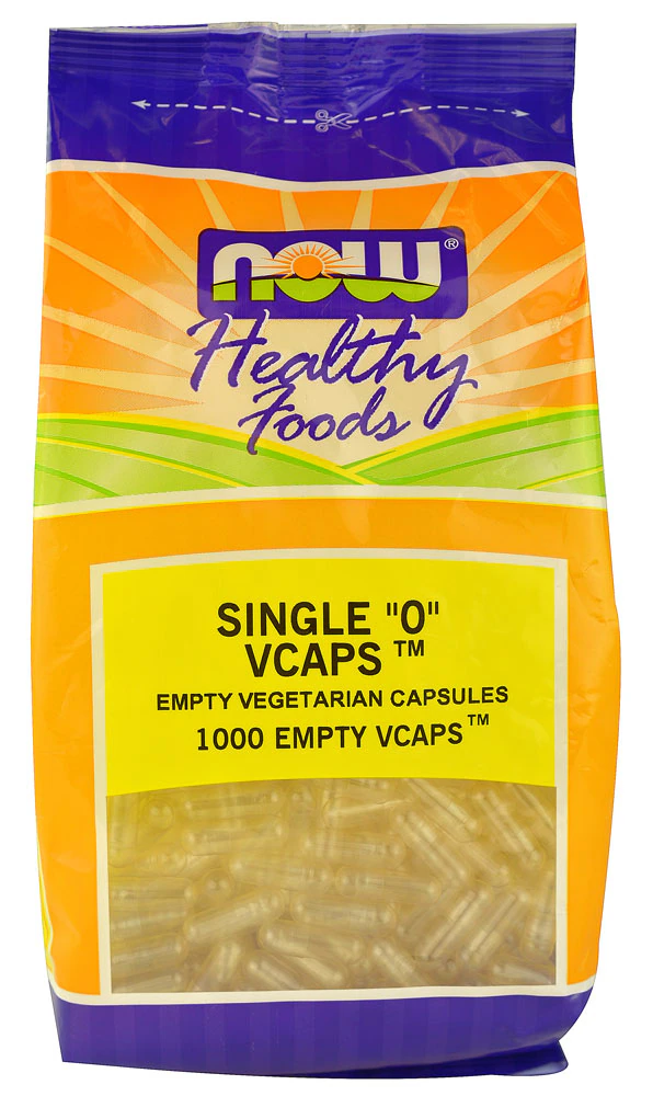 NOW Healthy Foods Single "0" Empty Vcaps -- 1000 Vcaps?