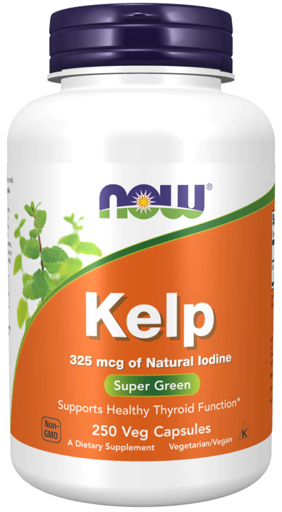 NOW Kelp -- 250 Veg Capsules