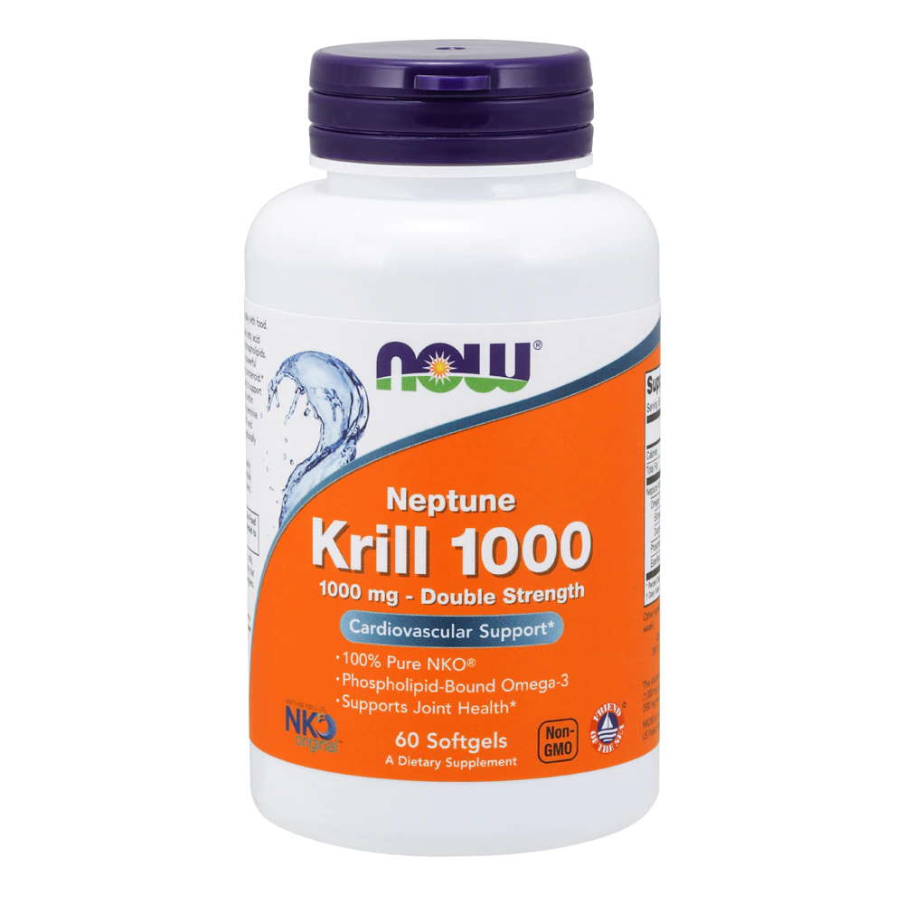 NOW Neptune Krill 1000 -- 60 Softgels