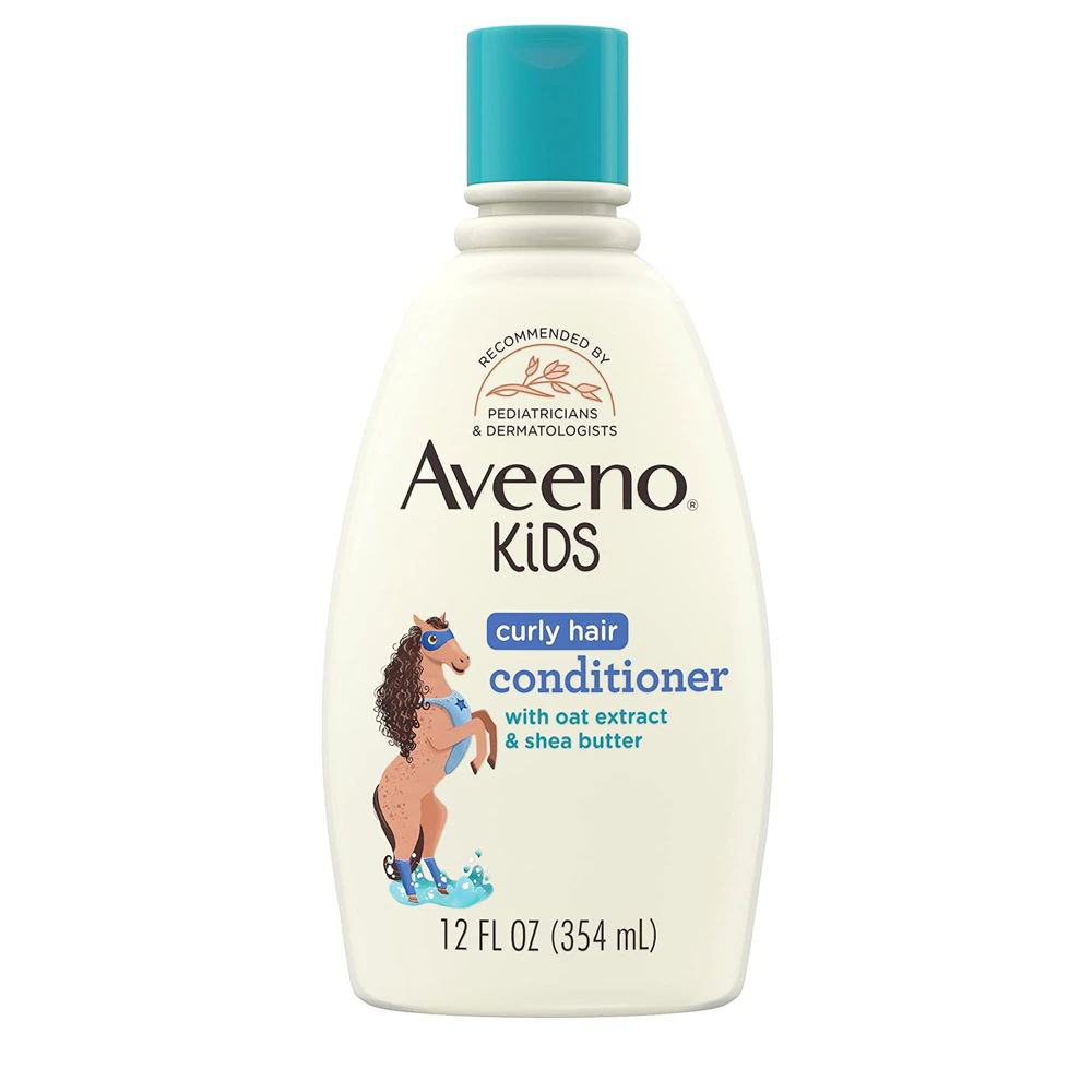 Aveeno Kids Curly Hair Conditioner Lightly Scented -- 12 fl oz