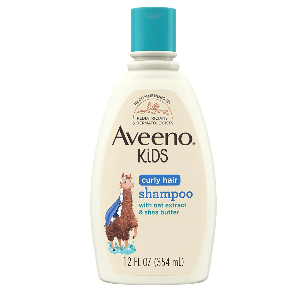 Aveeno Kids Curly Hair Shampoo Lightly Scented -- 12 fl oz