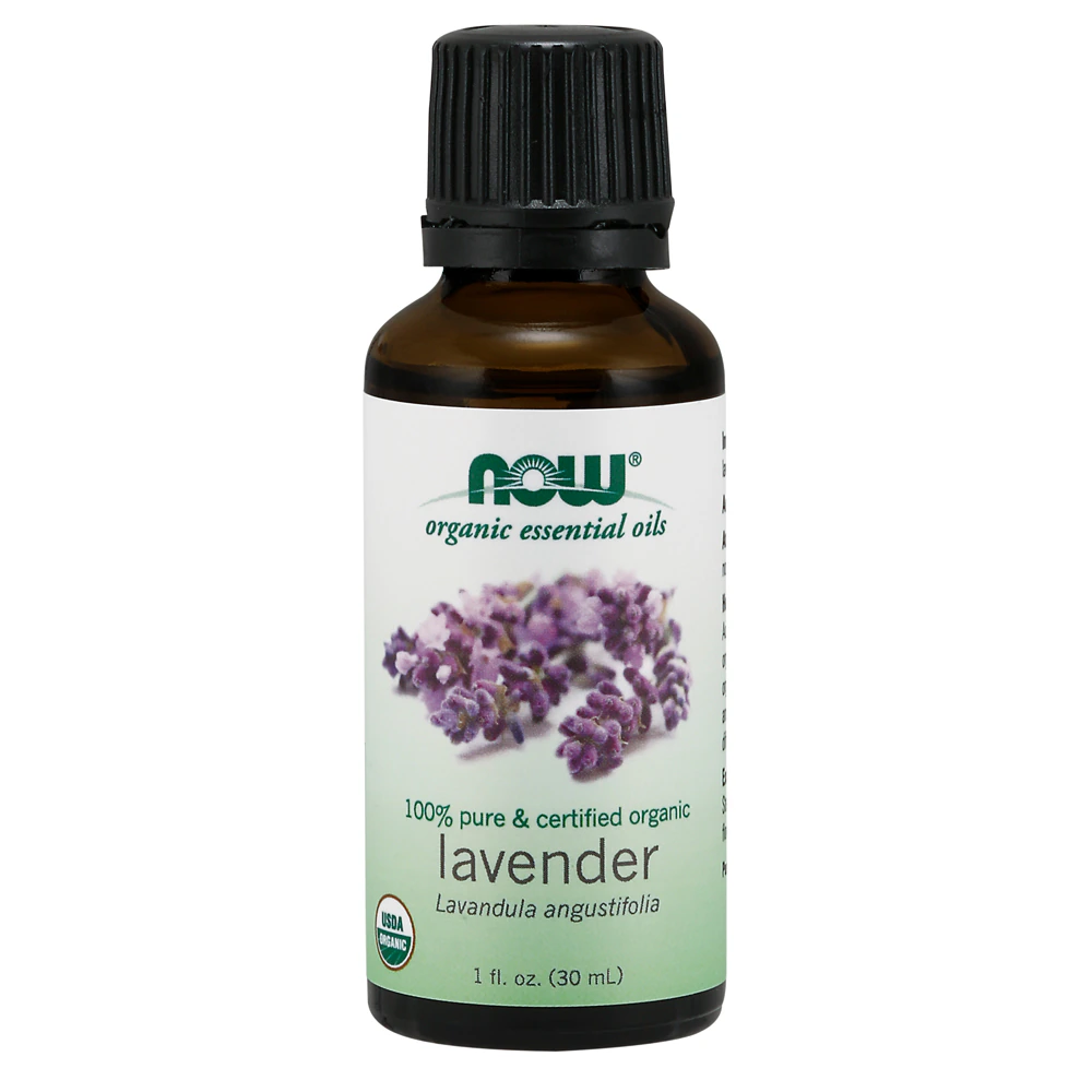 NOW Organic Essential Oils Lavender -- 1 fl oz