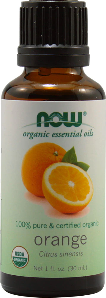 NOW Organic Essential Oils Orange -- 1 fl oz