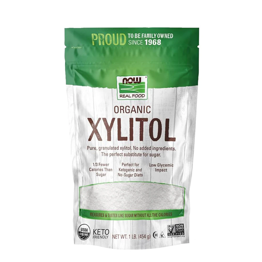 NOW Organic Xylitol -- 1 lb