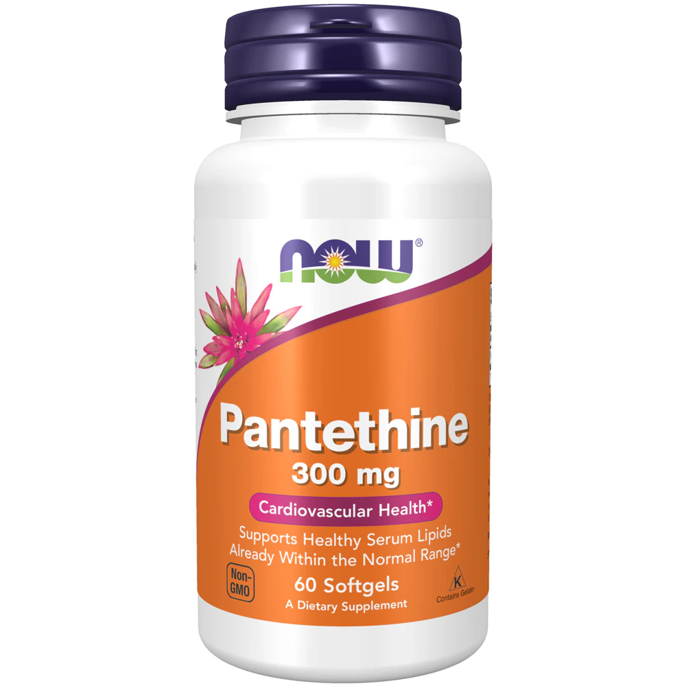 NOW Pantethine -- 300 mg - 60 Softgels
