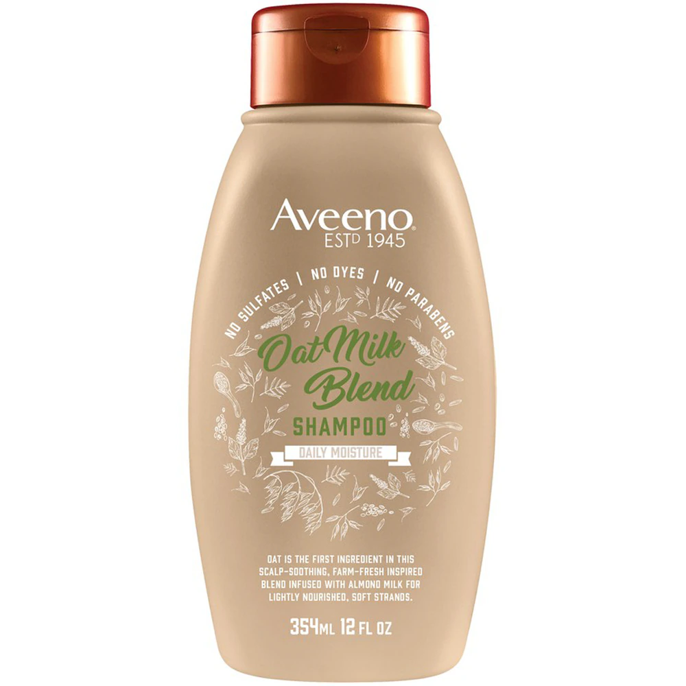 Aveeno Oat Milk Blend Daily Moisture Shampoo -- 12 fl oz