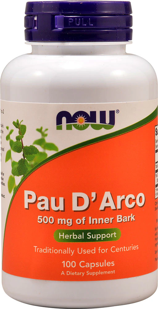 NOW Pau D' Arco -- 100 Capsules