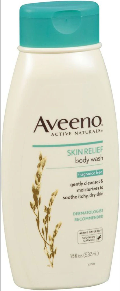 Aveeno Skin Relief Body Wash Fragrance Free -- 18 fl oz