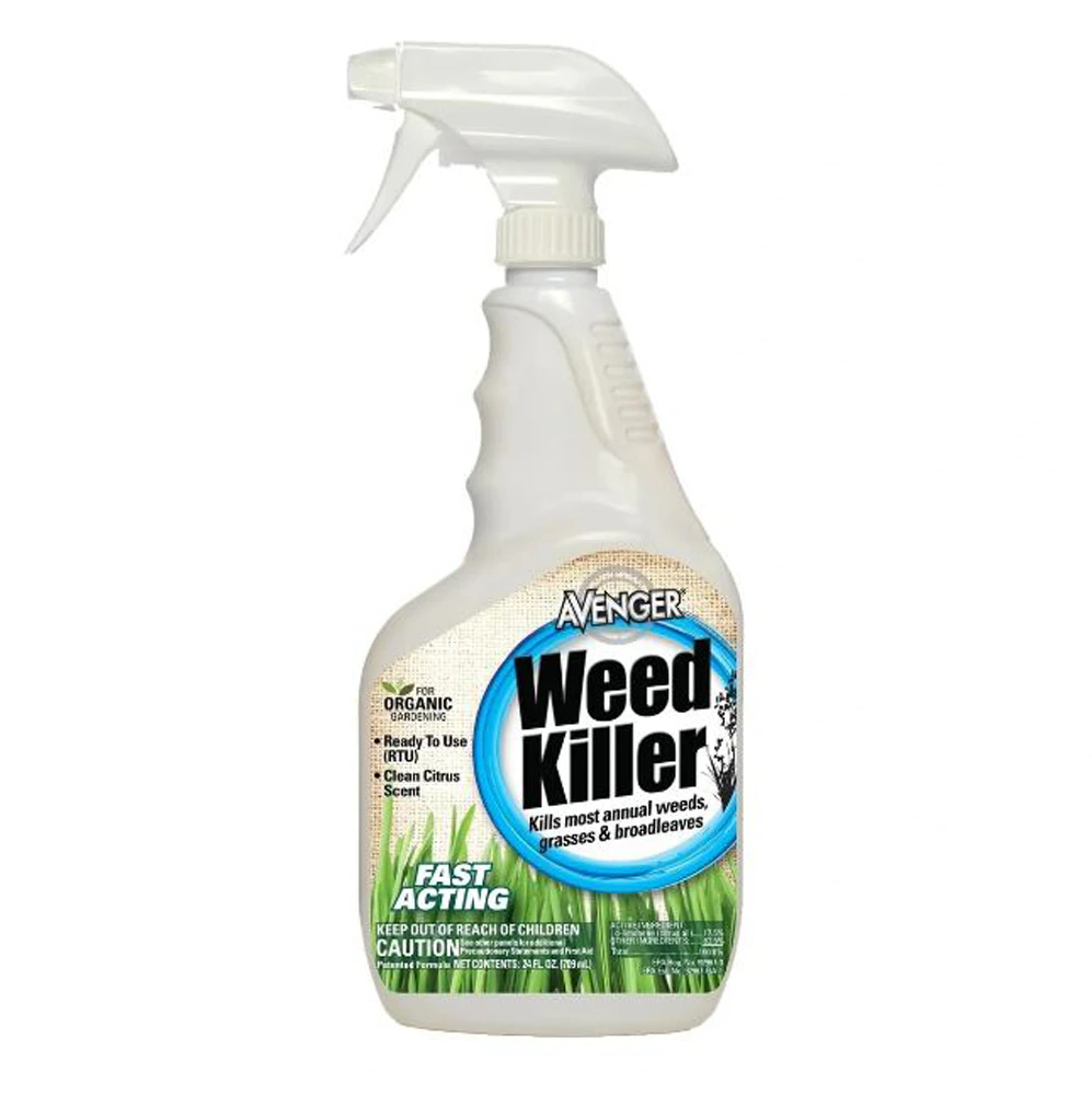 Avenger Organic Garden Weed Killer Spray Citrus -- 24 fl oz