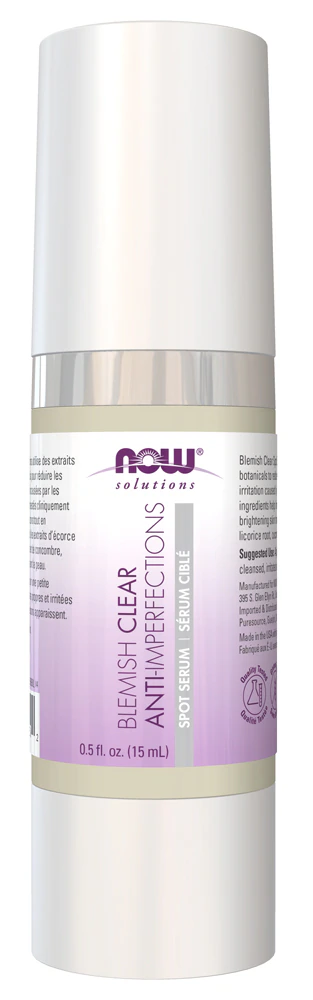 NOW Solutions Blemish Clear Spot Treatment Purify -- 0.5 fl oz