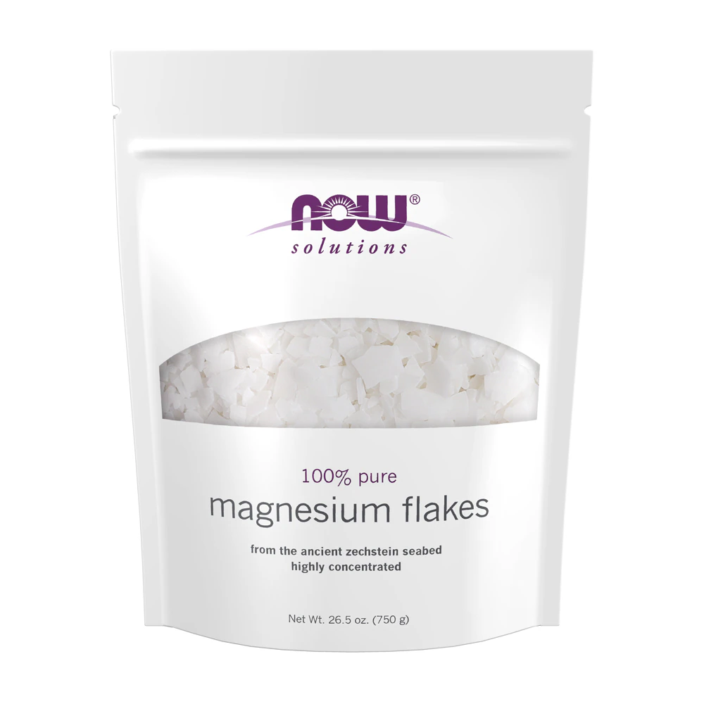 NOW Solutions Magnesium Flakes -- 26.5 oz