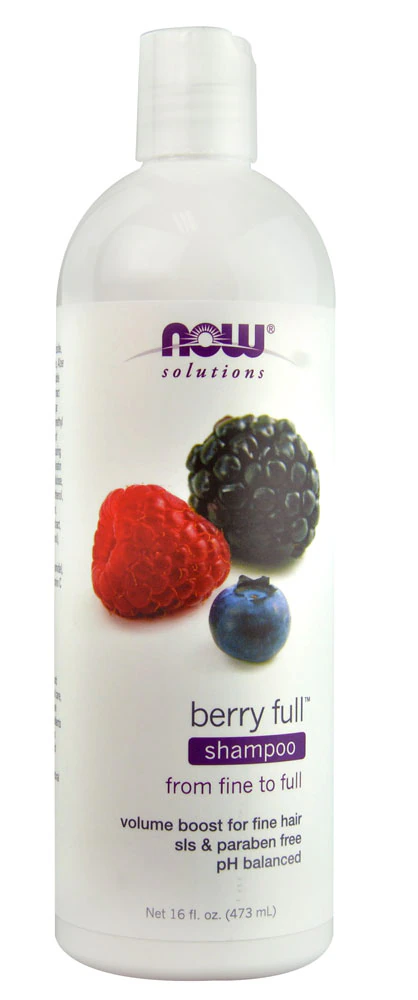 NOW Solutions Shampoo Berry Full -- 16 fl oz