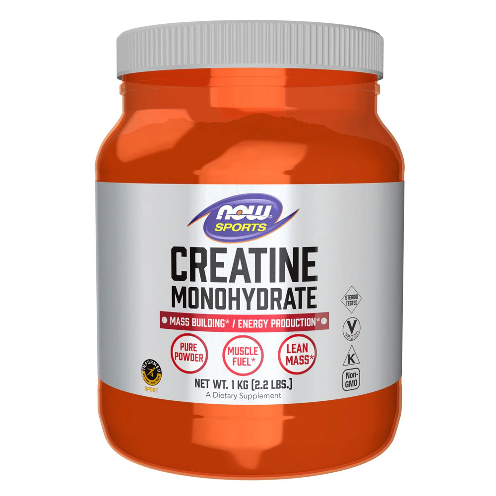 NOW Sports Creatine Monohydrate - Informed Sport Certified -- 2.2 lbs