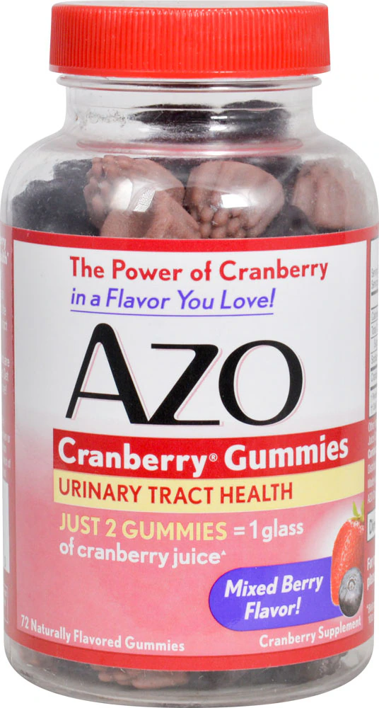 AZO Cranberry? Gummies Mixed Berry -- 72 Gummies