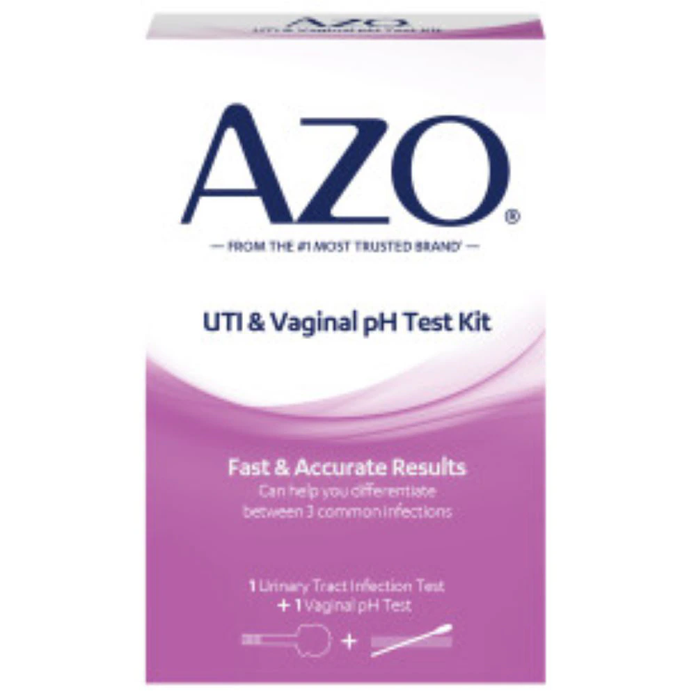 AZO UTI & Vaginal pH Test -- 2 Tests
