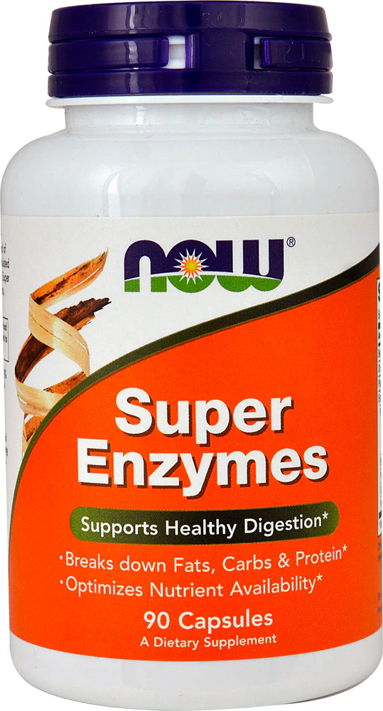 NOW Super Enzymes -- 90 Capsules
