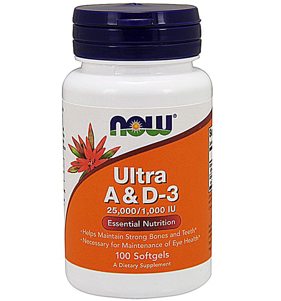 NOW Ultra A & D-3 -- 100 Softgels