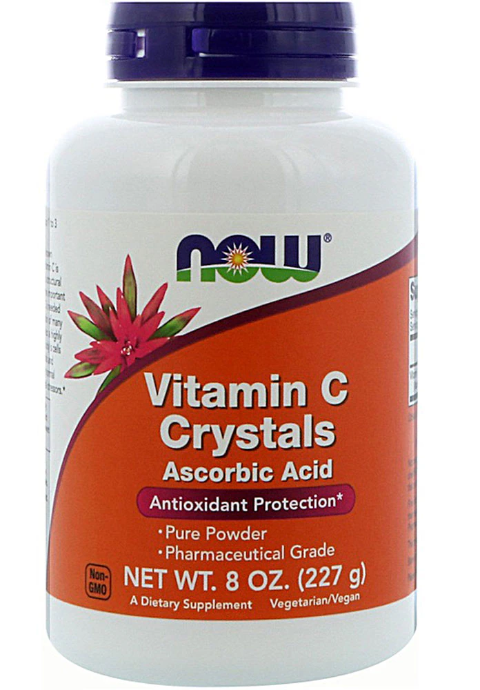 NOW Vitamin C Crystals -- 8 oz