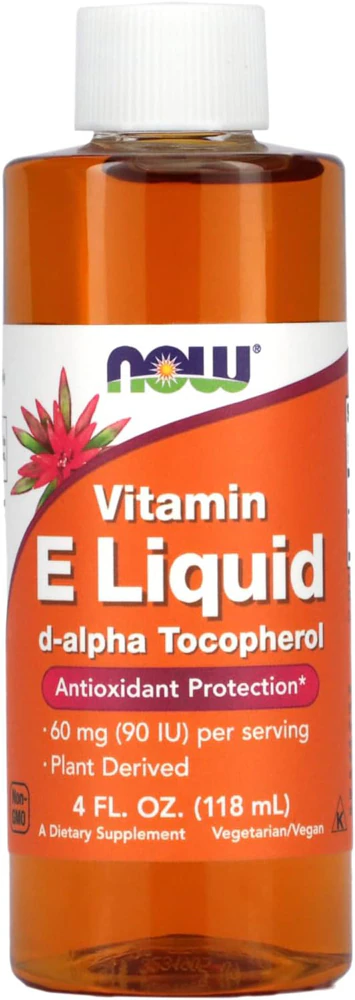 NOW Vitamin E Liquid -- 4 fl oz