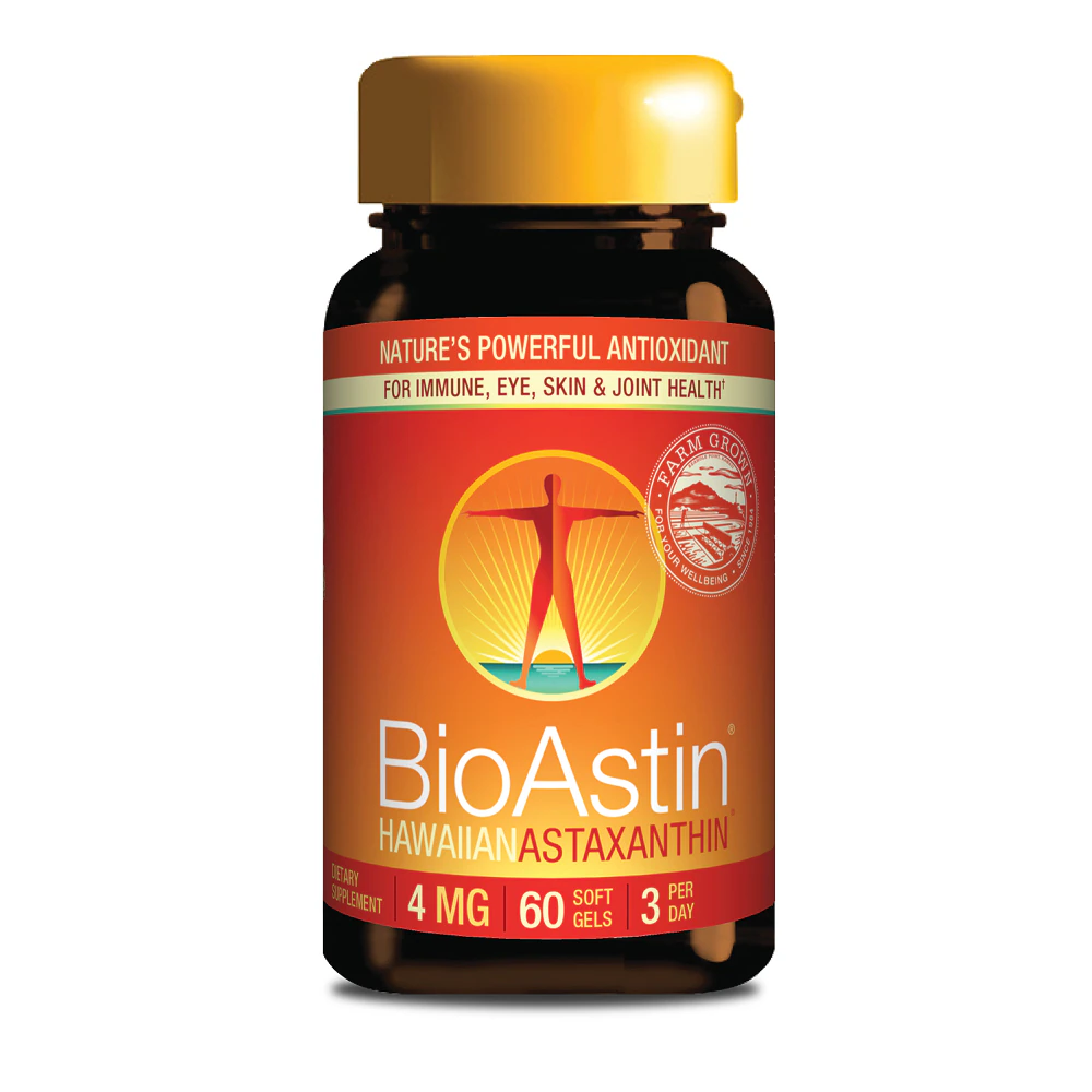 Nutrex Hawaii BioAstin Hawaiian Astaxanthin -- 4 mg - 60 Softgels