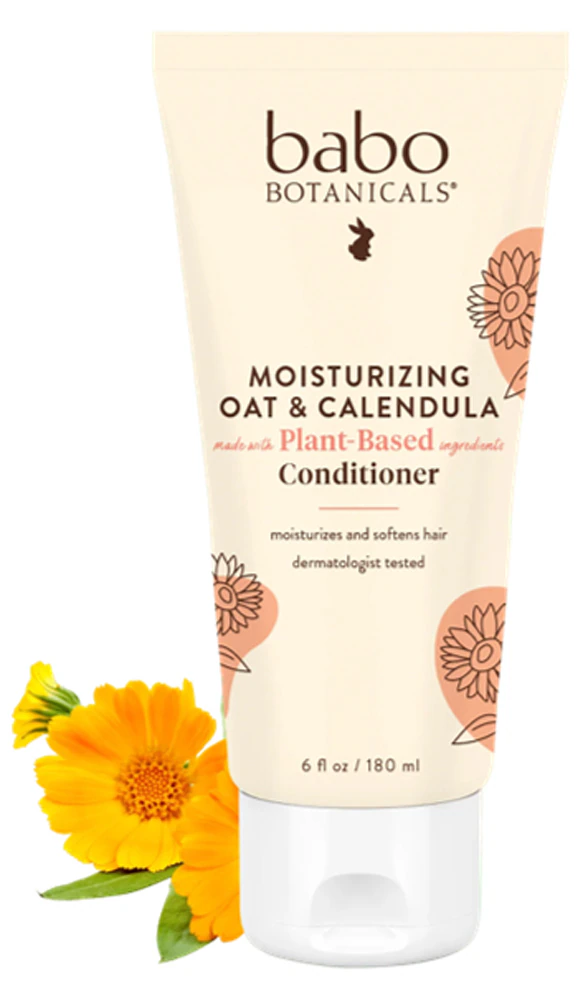 Babo Botanicals Conditioner Moisturizing Oat and Calendula -- 6 fl oz