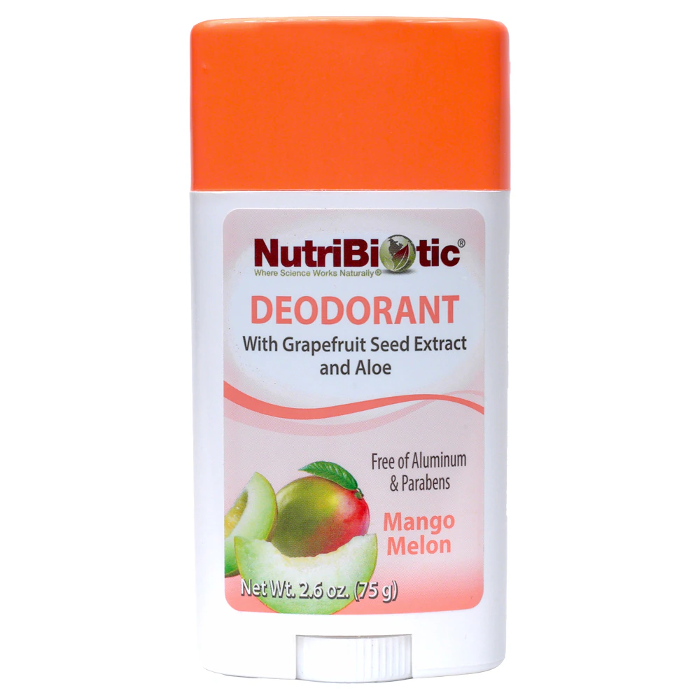 NutriBiotic Deodorant Stick Mango Melon -- 2.6 oz