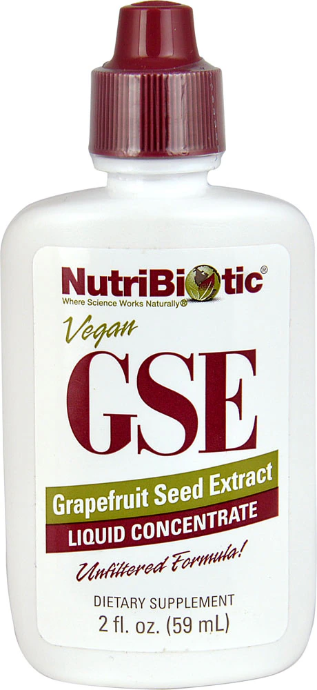 NutriBiotic GSE Grapefruit Seed Extract Liquid Concentrate -- 2 fl oz