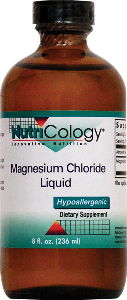 NutriCology Magnesium Chloride Liquid -- 8 fl oz