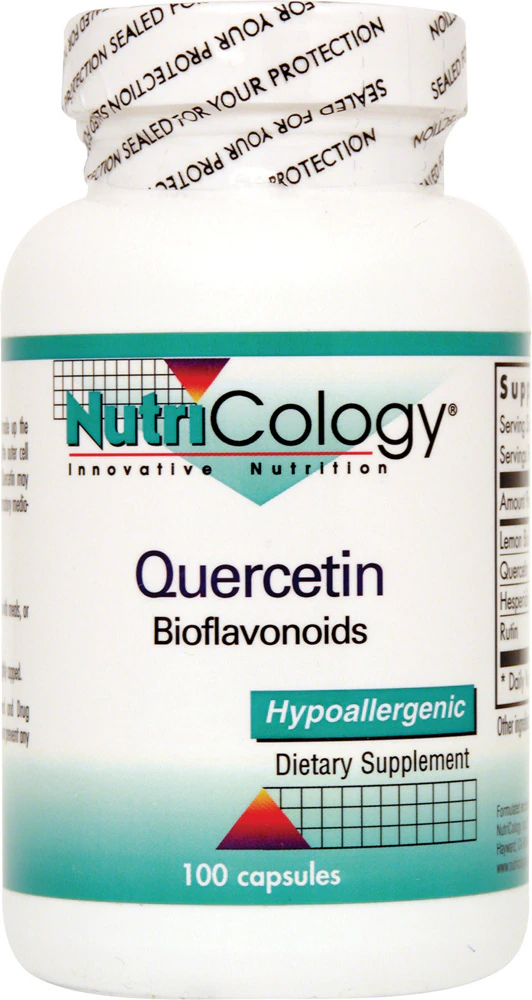 NutriCology Quercetin Bioflavonoids -- 100 Vegetarian Capsules