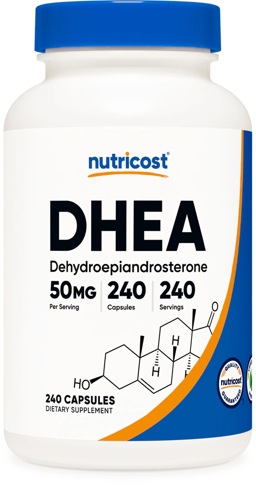 Nutricost DHEA -- 50 mg - 240 Capsules