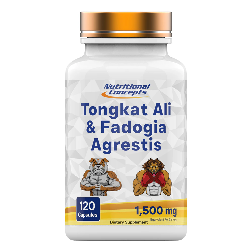 Nutritional Concepts Tongkat Ali & Fadogia Agrestis -- 1500 mg - 120 Capsules