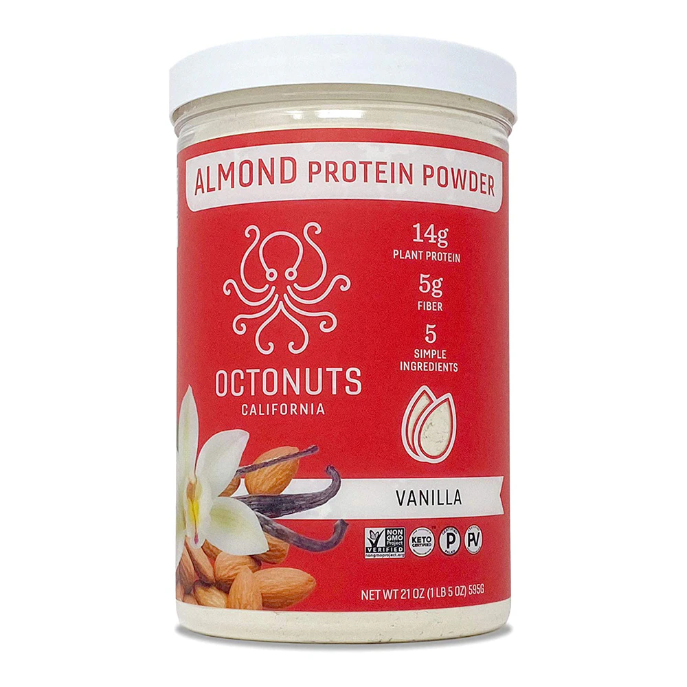 Octonuts Almond Protein Powder Vanilla -- 21 oz