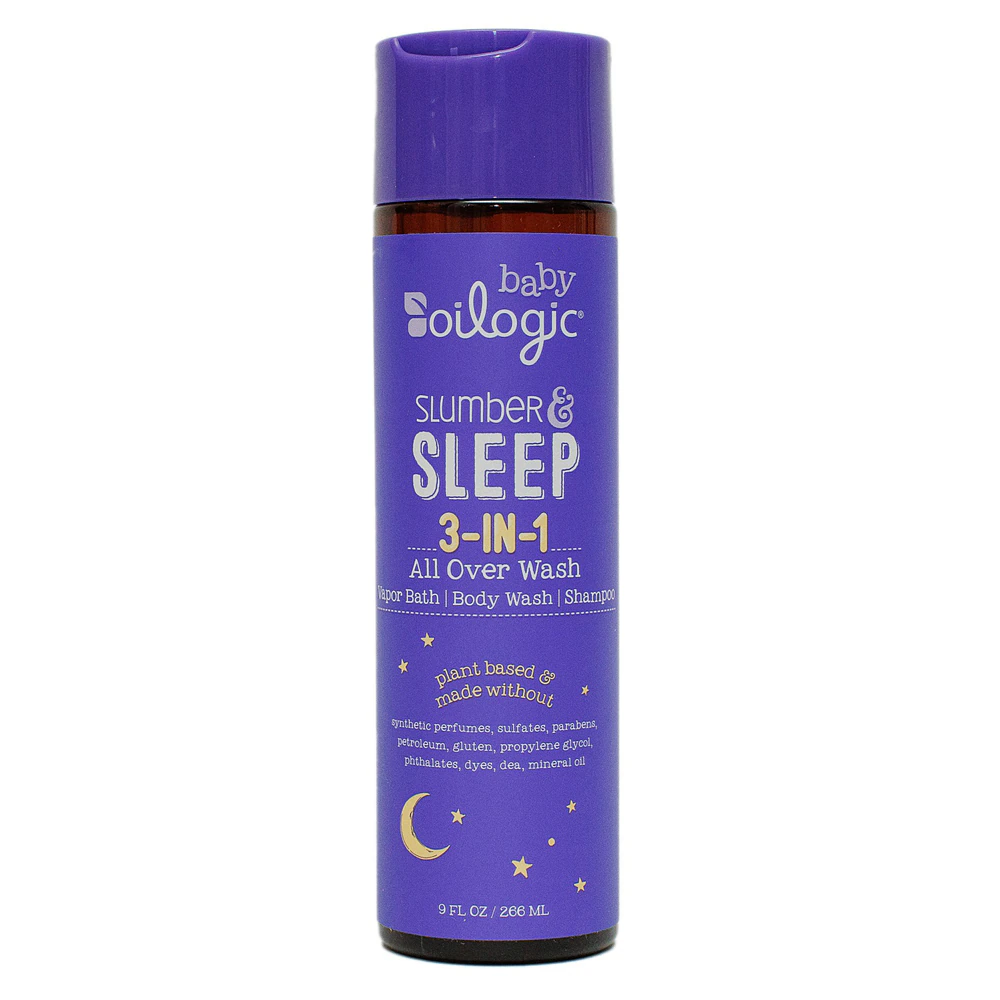 Oilogic Baby Slumber & Sleep 3-IN-1 All Over Wash Vapor Bath Body Wash Shampoo -- 9 fl oz