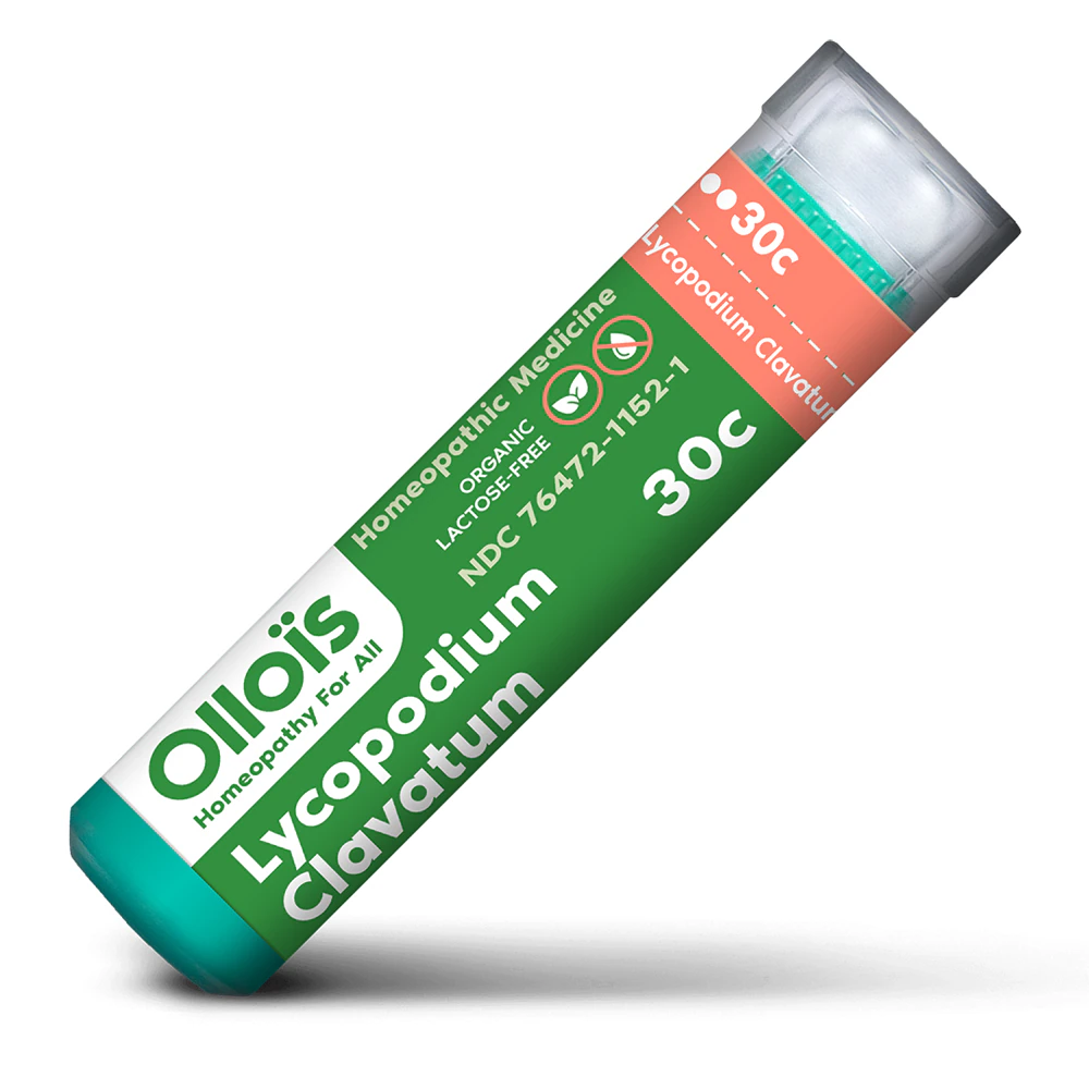 Ollois Lycopodium Clavatum 30c Organic Lactose-Free Pellets -- 80 Pellets