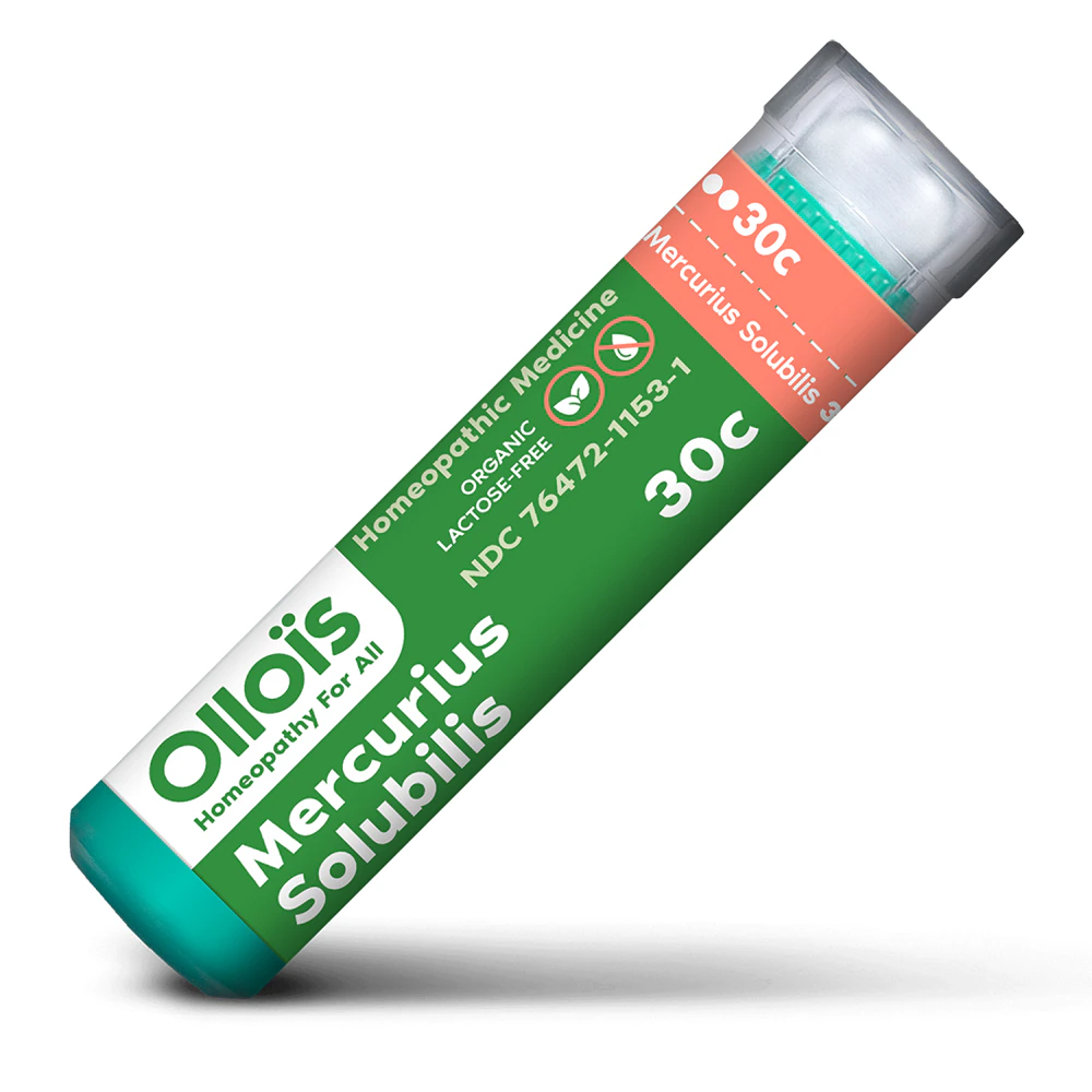 Ollois Mercurius Solubilis 30c Organic Lactose-Free Pellets -- 80 Pellets