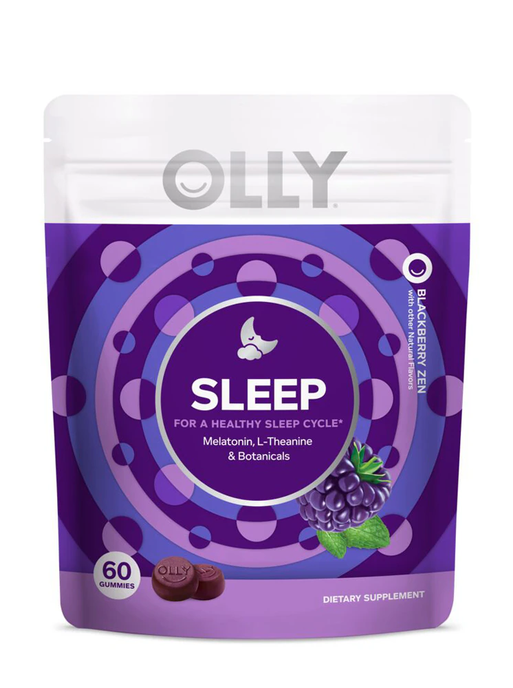 Olly Sleep Gummies Blackberry Zen -- 60 Gummies