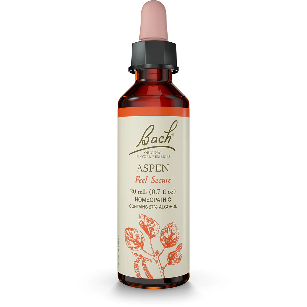 Bach Original Flower Remedies Aspen Flower Essence -- 0.7 fl oz