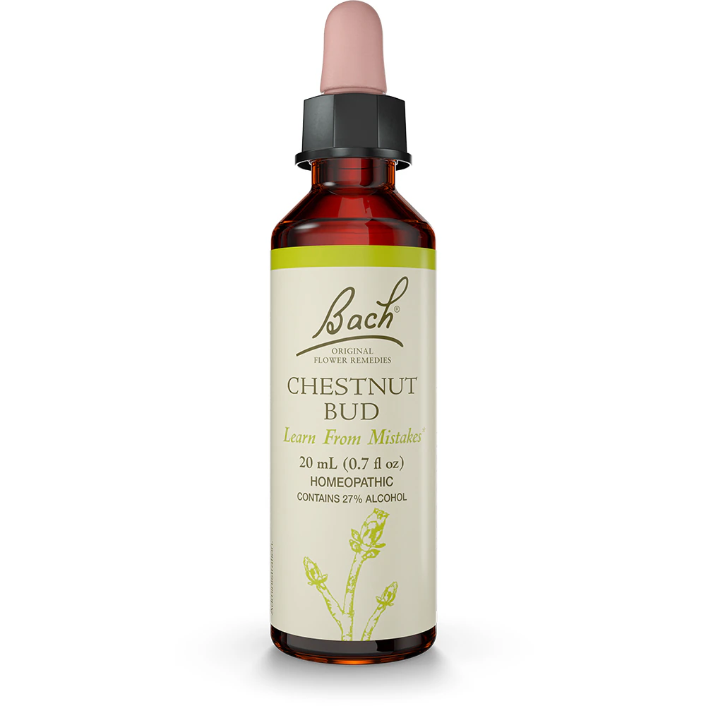 Bach Original Flower Remedies Chestnut Bud Flower Essence -- 0.7 fl oz