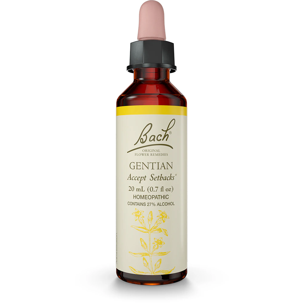 Bach Original Flower Remedies Gentian Flower Essence -- 0.7 fl oz