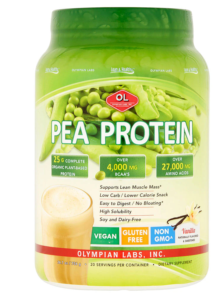 Olympian Labs Pea Protein Vanilla -- 26.7 oz