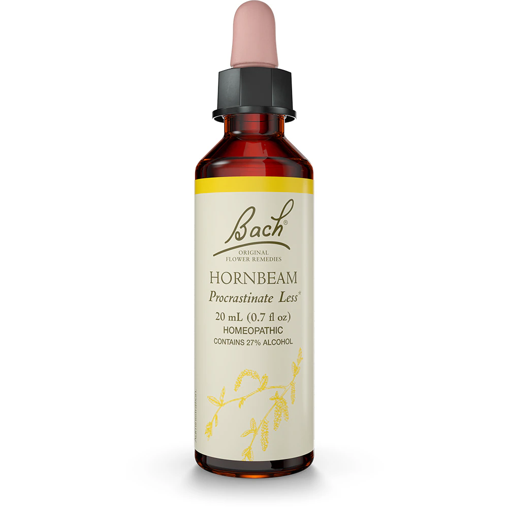 Bach Original Flower Remedies Hornbeam Flower Essence -- 0.7 fl oz