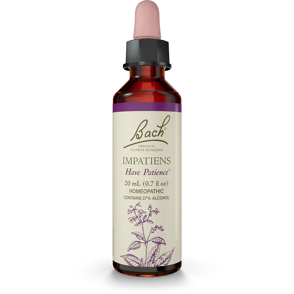Bach Original Flower Remedies Impatiens Flower Essence -- 0.7 fl oz