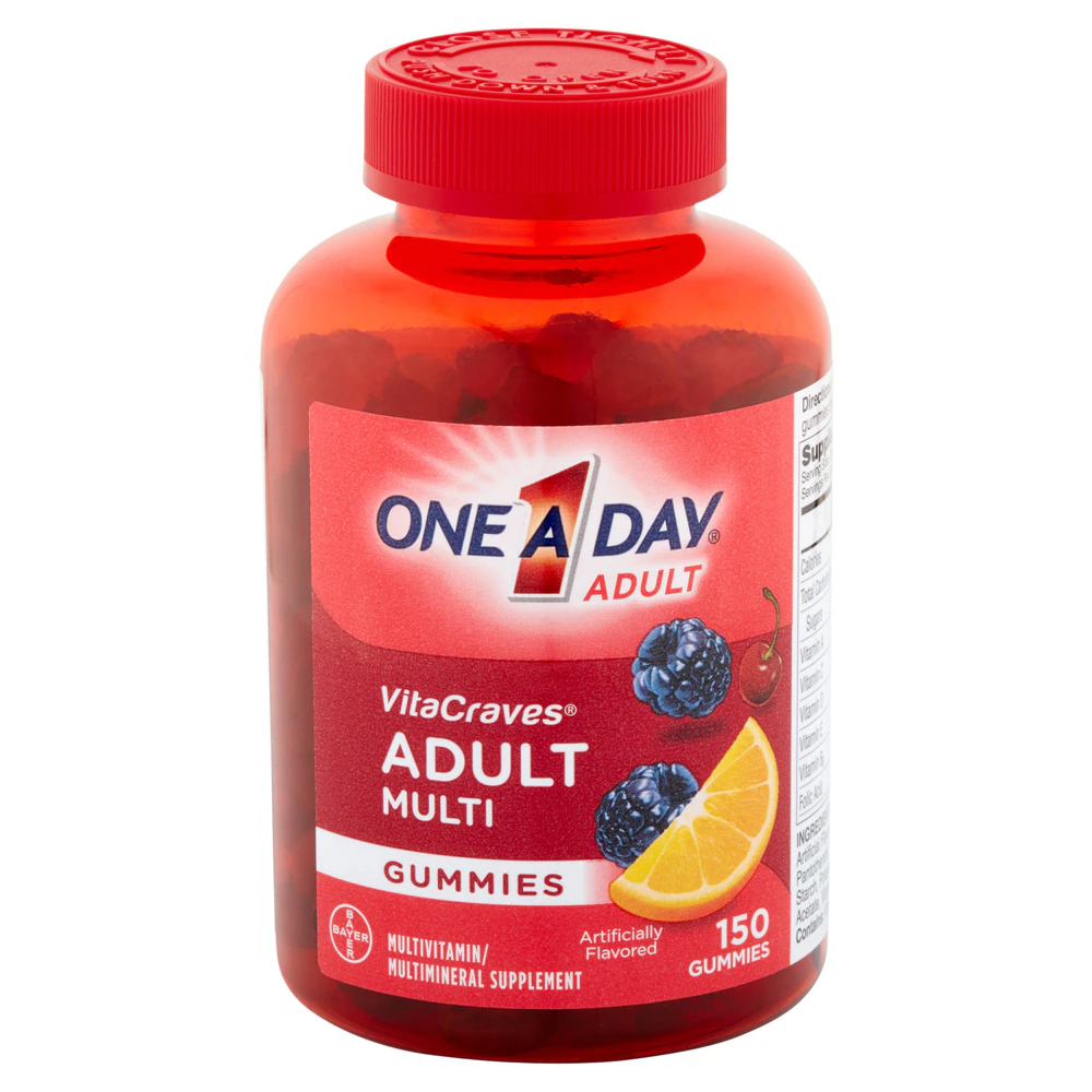One-A-Day VitaCraves Adult Multi Gummies -- 150 Gummies