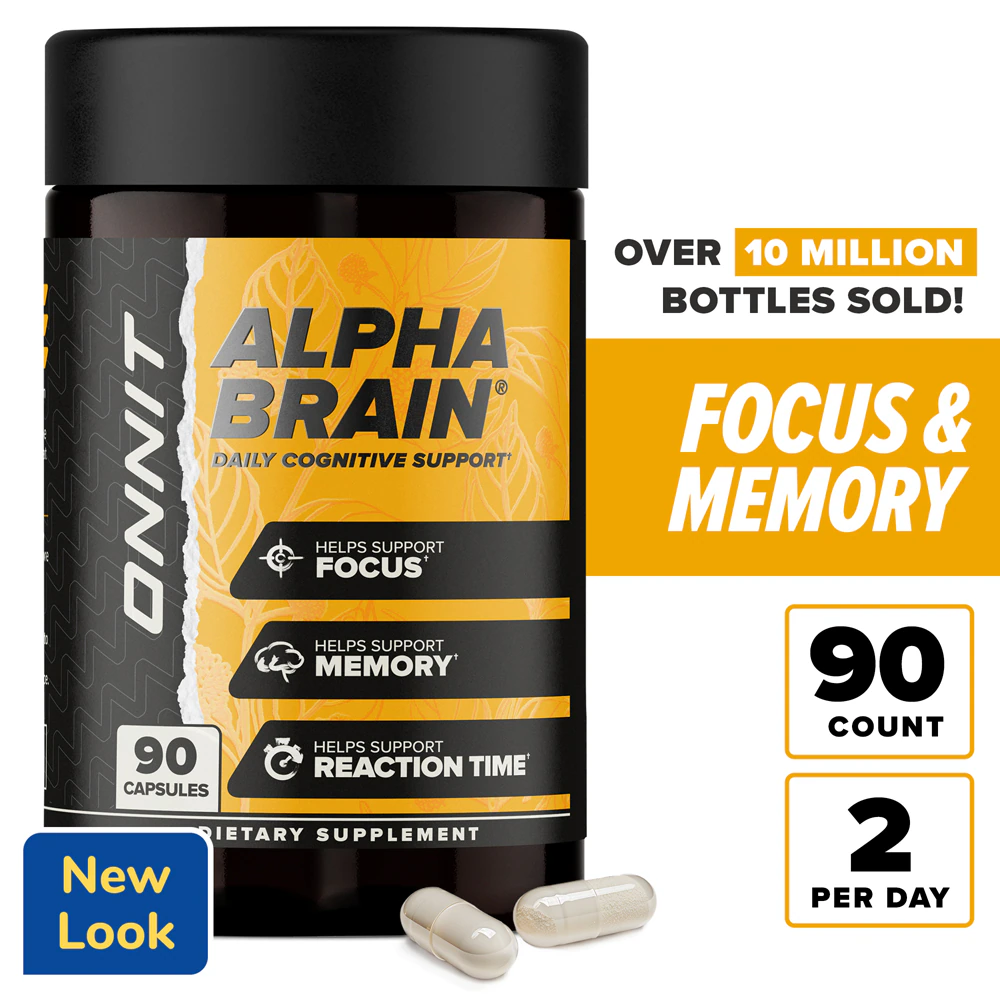 Onnit Alpha Brain? -- 90 Capsules