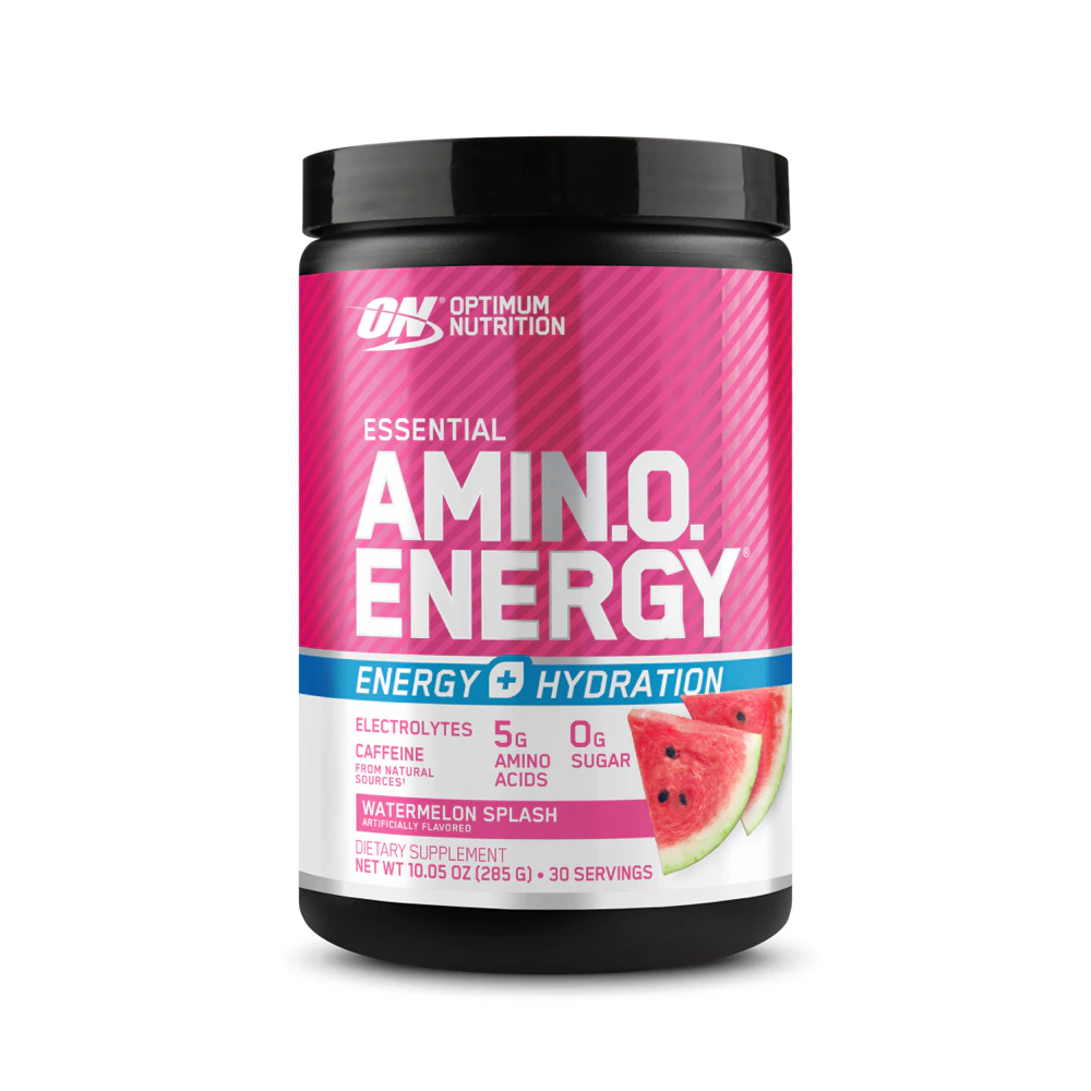 Optimum Nutrition Essential Amin.O. Energy Powder Energy + Hydration Watermelon -- 30 Servings