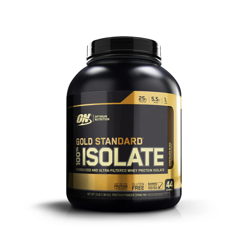 Optimum Nutrition Gold Standard 100% Isolate Ultra-Filtered Whey Protein Isolate Chocolate Bliss -- 44 Servings